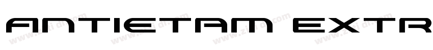 Antietam Extra Expan字体转换